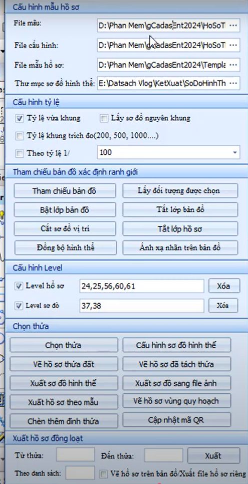 ĐỊA CHÍNH XÃ PHƯỜNG_Trích Đo thửa đất BÁN TỰ ĐỘNG theo Nghị Định 101 của gCadas 2024 cập nhật