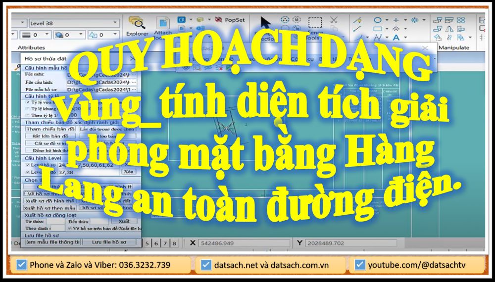 QUY HOẠCH DẠNG Vùng_tính diện tích giải phóng mặt bằng Hàng Lang an toàn đường điện.
