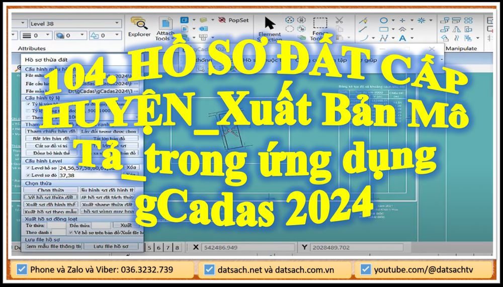 104. HỒ SƠ ĐẤT CẤP HUYỆN_Xuất Bản Mô Tả_trong ứng dụng gCadas 2024