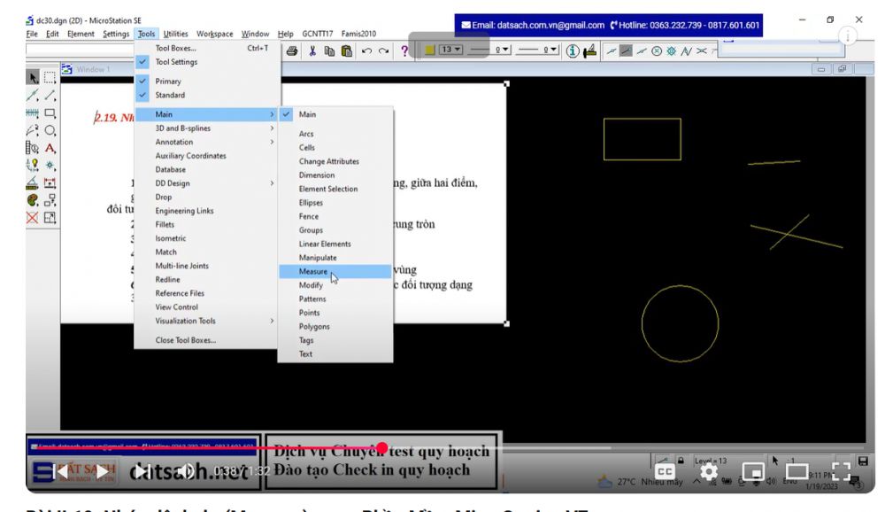 2.8. Nhóm lệnh đo (Measure)