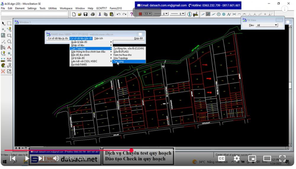 2.2. Làm việc với Modul “cơ sở dữ liệu bản đồ”. 5 2.2. Làm việc với Modul “cơ sở dữ liệu bản đồ”.