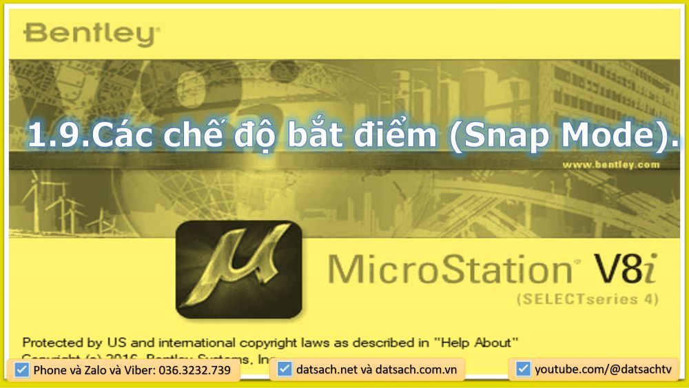 1.9.	Các chế độ bắt điểm (Snap Mode).