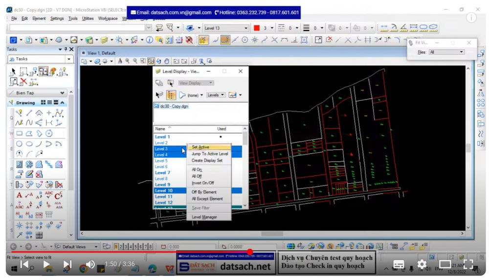 1.6. Cấu trúc file (.dgn), khái niệm Level. 2 1.6. Cấu trúc file (.dgn), khái niệm Level.