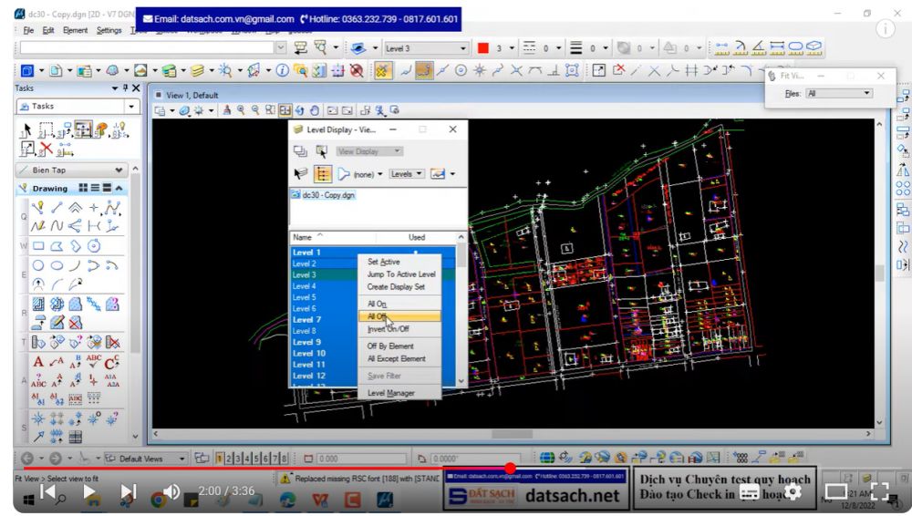 1.6. Cấu trúc file (.dgn), khái niệm Level.
