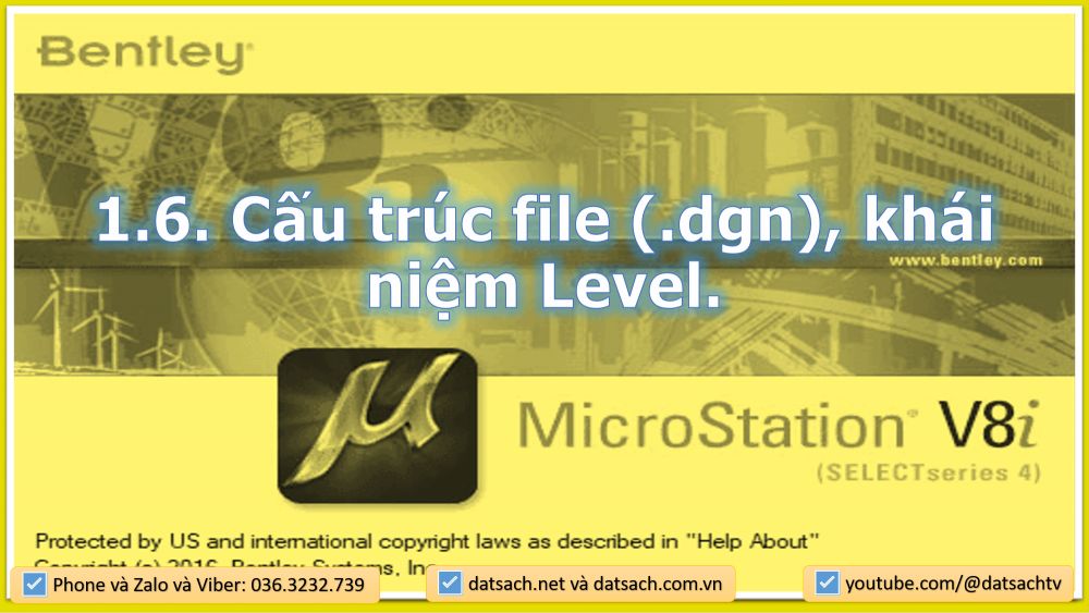 1.6. Cấu trúc file (.dgn), khái niệm Level.
