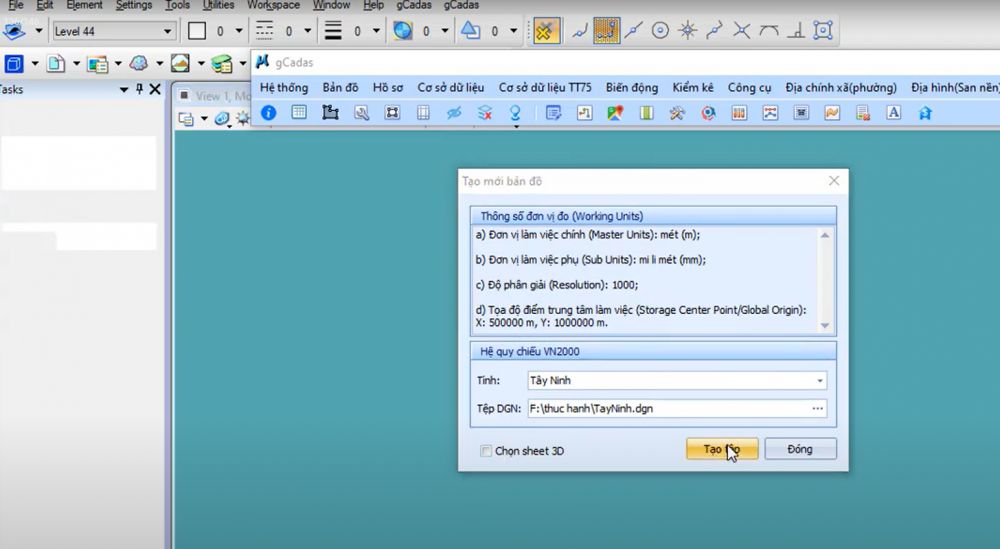 I. NHẬP DỮ LIỆU TỪ MÁY ĐO ĐẠC, FILE TOẠ ĐỘ 6 I. NHẬP DỮ LIỆU TỪ MÁY ĐO ĐẠC, FILE TOẠ ĐỘ