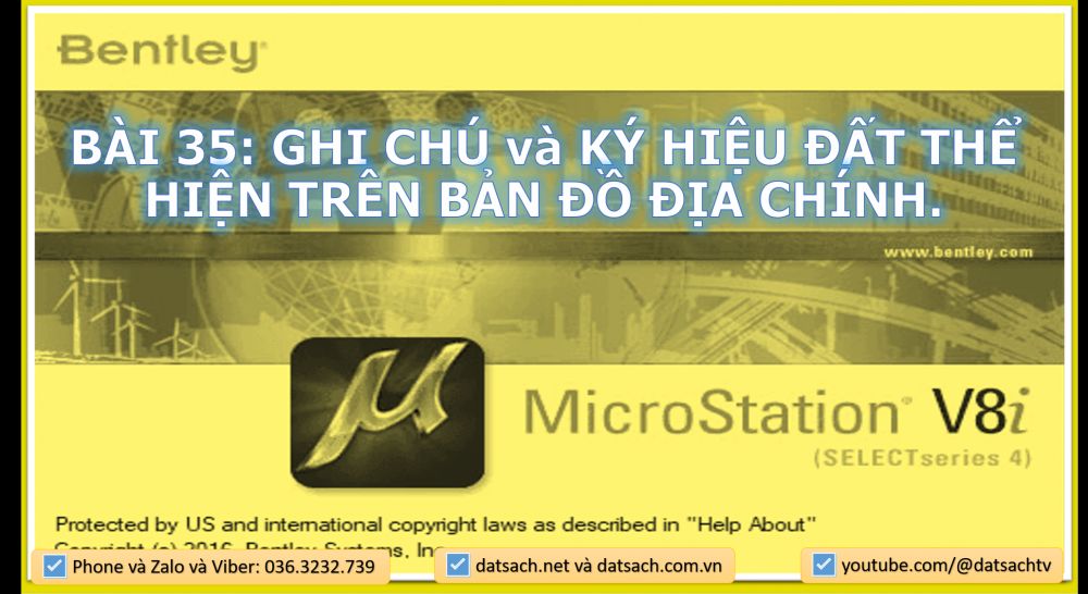 BÀI 35: GHI CHÚ và KÝ HIỆU ĐẤT THỂ HIỆN TRÊN BẢN ĐỒ ĐỊA CHÍNH.