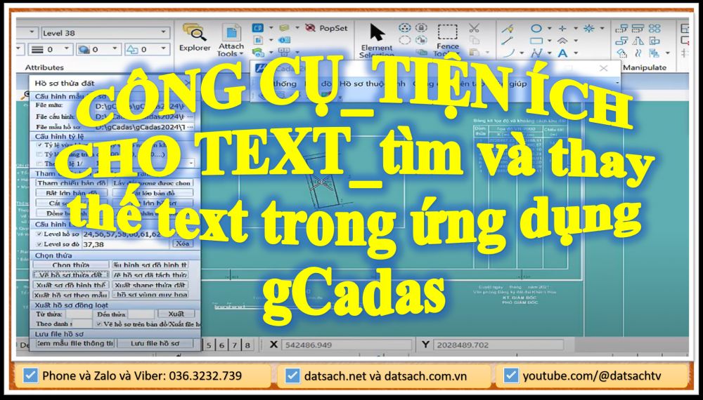 CÔNG CỤ_TIỆN ÍCH CHO TEXT_tìm và thay thế text trong ứng dụng gCadas
