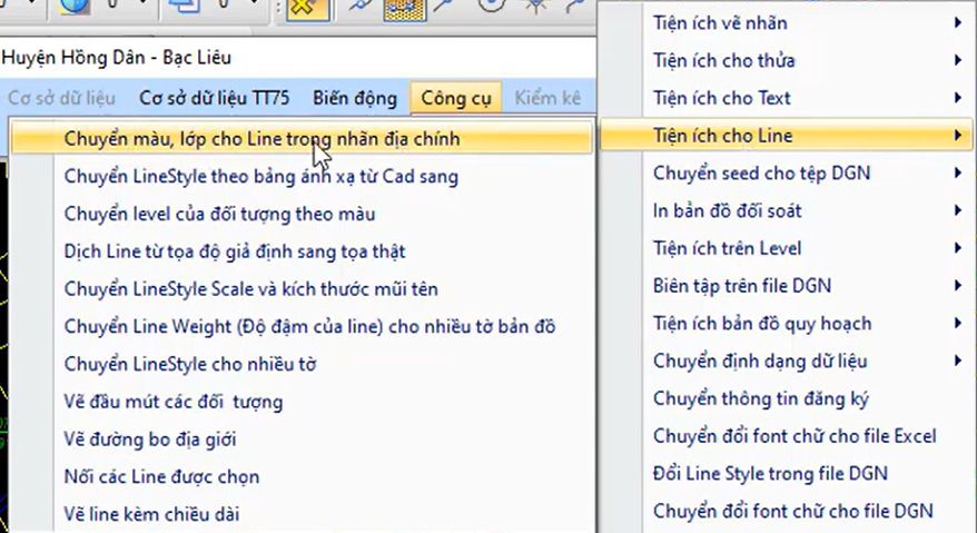 CÔNG CỤ_TIỆN ÍCH CHO LINE_Chuyển Màu, Lớp cho line trong nhãn địa chính của ứng dụng 3 CÔNG CỤ_TIỆN ÍCH CHO LINE_Chuyển Màu, Lớp cho line trong nhãn địa chính của ứng dụng