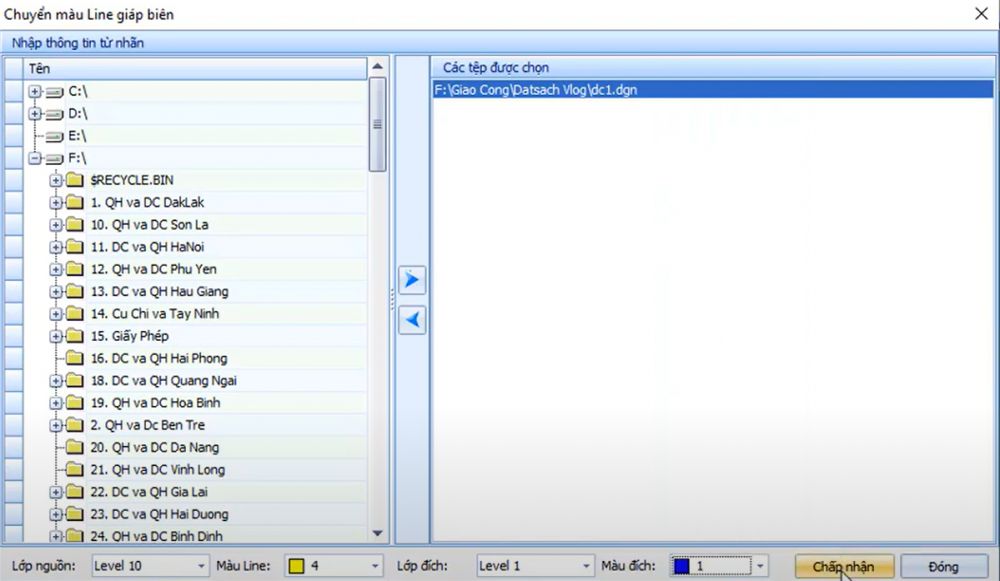 CÔNG CỤ_TIỆN ÍCH CHO LINE_Chuyển Level của đối tượng theo màu của ứng dụng gCadas 4 CÔNG CỤ_TIỆN ÍCH CHO LINE_Chuyển Level của đối tượng theo màu của ứng dụng gCadas
