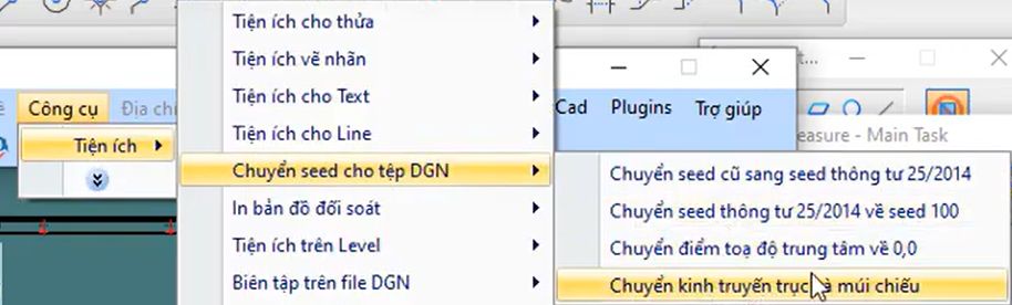 CÔNG CỤ_Chuyển tọa độ trung tâm về 0,0 và Chuyển kinh tuyến trục với Múi Chiếu 4 CÔNG CỤ_Chuyển tọa độ trung tâm về 0,0 và Chuyển kinh tuyến trục với Múi Chiếu