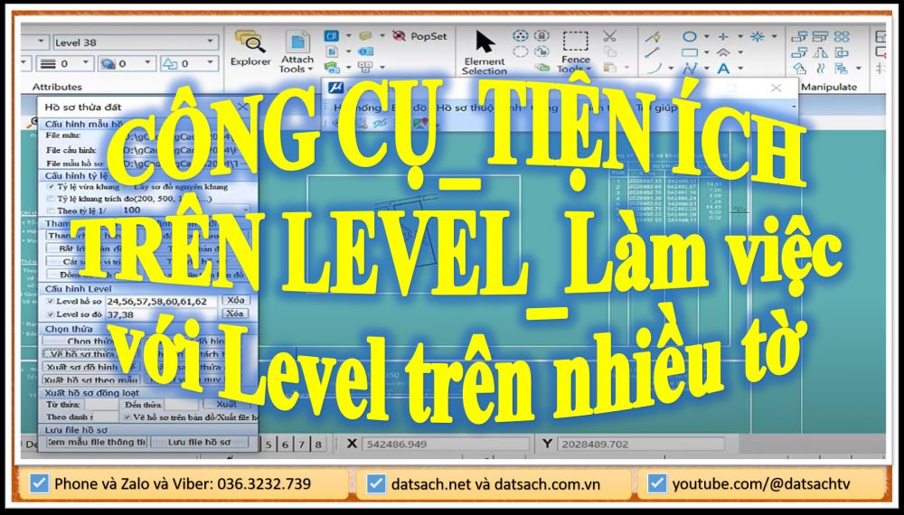 CÔNG CỤ_TIỆN ÍCH TRÊN LEVEL_Làm việc với Level trên nhiều tờ