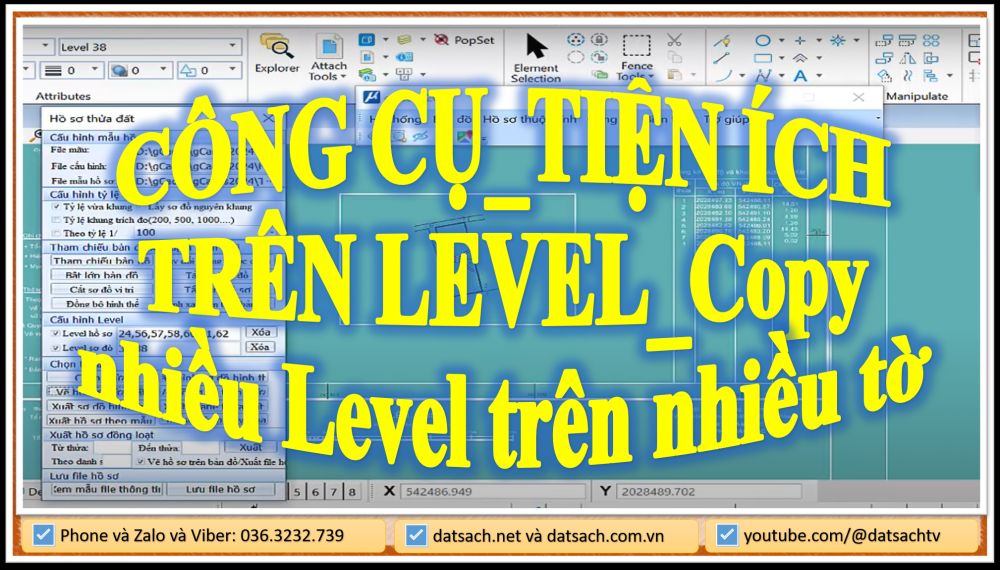 CÔNG CỤ_TIỆN ÍCH TRÊN LEVEL_Copy nhiều Level trên nhiều tờ