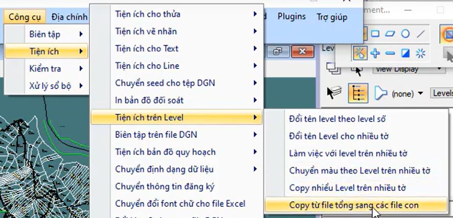 CÔNG CỤ_TIỆN ÍCH TRÊN LEVEL_Copy file tổng sang các file con