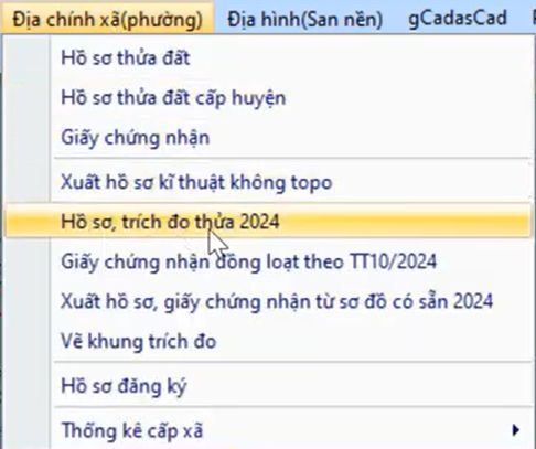 Xuất Hồ Sơ Kỹ Thuật,Tự Động Cho dự án Giải Phóng Mặt Bằng tuyến kênh mương.
