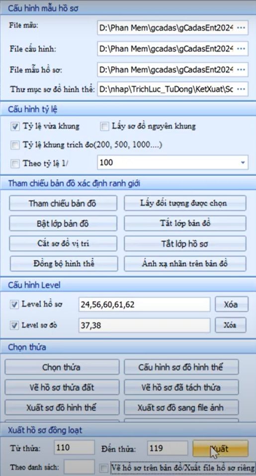 Xuất Hồ Sơ Kỹ Thuật,Tự Động Cho dự án Giải Phóng Mặt Bằng tuyến kênh mương. 3 Xuất Hồ Sơ Kỹ Thuật,Tự Động Cho dự án Giải Phóng Mặt Bằng tuyến kênh mương.