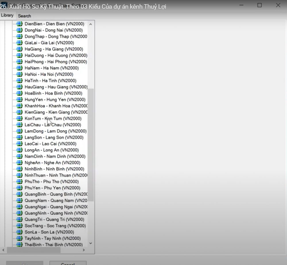Xuất Hồ Sơ Kỹ Thuật_Theo 03 Kiểu Của dự án kênh Thuỷ Lợi 5 Xuất Hồ Sơ Kỹ Thuật_Theo 03 Kiểu Của dự án kênh Thuỷ Lợi