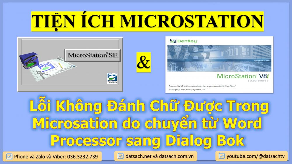 Lỗi Không Đánh Chữ Được Trong Microsation do chuyển từ Word Processor sang Dialog Bok