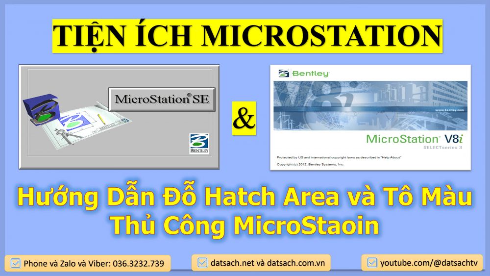 Hướng Dẫn Đỗ Hatch Area và Tô Màu Thủ Công MicroStaoin
