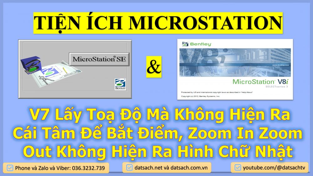 V7 Lấy Toạ Độ Mà Không Hiện Ra Cái Tâm Để Bắt Điểm, Zoom In Zoom Out Không Hiện Ra Hình Chữ Nhật