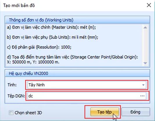 Gộp (Ghép) Tờ Bản Đồ và DC_Tong Cực Nhanh Bằng gCadas trong MicroStaion V8i 3 Gộp (Ghép) Tờ Bản Đồ và DC_Tong Cực Nhanh Bằng gCadas trong MicroStaion V8i