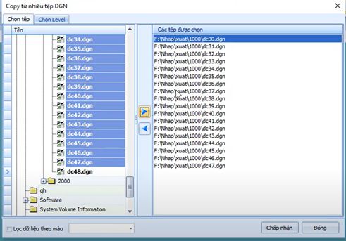 Gộp (Ghép) Tờ Bản Đồ và DC_Tong Cực Nhanh Bằng gCadas trong MicroStaion V8i 5 Gộp (Ghép) Tờ Bản Đồ và DC_Tong Cực Nhanh Bằng gCadas trong MicroStaion V8i