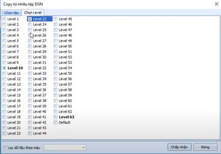 Gộp (Ghép) Tờ Bản Đồ và DC_Tong Cực Nhanh Bằng gCadas trong MicroStaion V8i 6 Gộp (Ghép) Tờ Bản Đồ và DC_Tong Cực Nhanh Bằng gCadas trong MicroStaion V8i