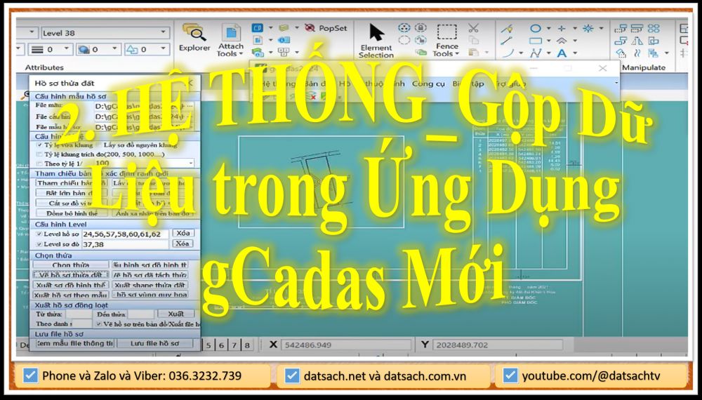 2. HỆ THỐNG_Gộp Dữ Liệu trong Ứng Dụng gCadas Mới