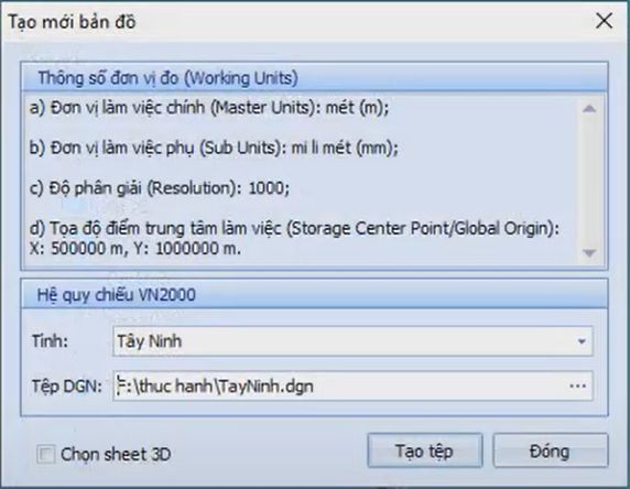 BẢN ĐỒ_Nhập Số liệu đo đạc_Tạo Mới Tạo Tin DGN theo VN2000 trong gCadas 3 BẢN ĐỒ_Nhập Số liệu đo đạc_Tạo Mới Tạo Tin DGN theo VN2000 trong gCadas