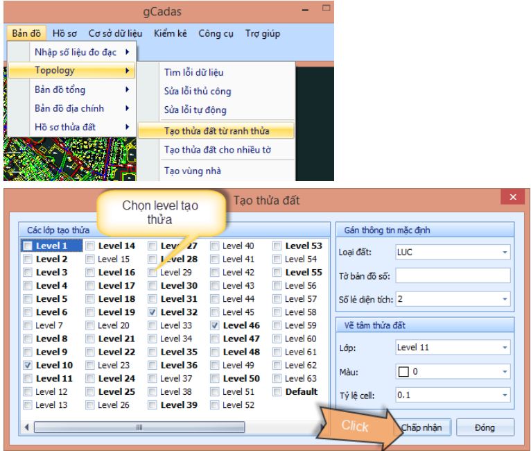 BẢN ĐỒ_Topology_Tạo Thửa Đất từ Ranh Thửa trong gCadas 2 BẢN ĐỒ_Topology_Tạo Thửa Đất từ Ranh Thửa trong gCadas
