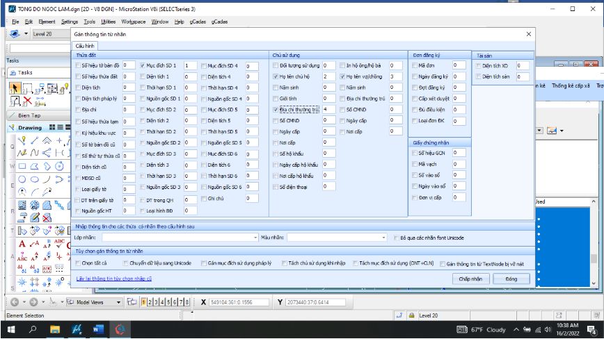 16. BẢN ĐỒ Topology Tạo Thửa Đất Cho Nhiều Tờ trong gCadas 6 16. BẢN ĐỒ Topology Tạo Thửa Đất Cho Nhiều Tờ trong gCadas