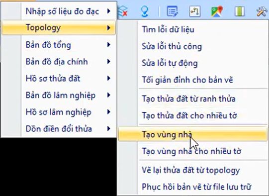 BẢN ĐỒ_Topology_Tạo Vùng Nhà trong gCadas 2 BẢN ĐỒ_Topology_Tạo Vùng Nhà trong gCadas