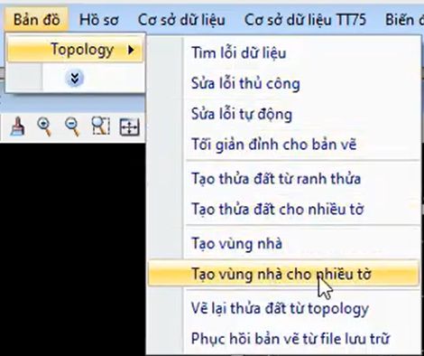 BẢN ĐỒ_Topology_Tạo Vùng Nhà cho nhiều tờ trong gCadas 2 BẢN ĐỒ_Topology_Tạo Vùng Nhà cho nhiều tờ trong gCadas