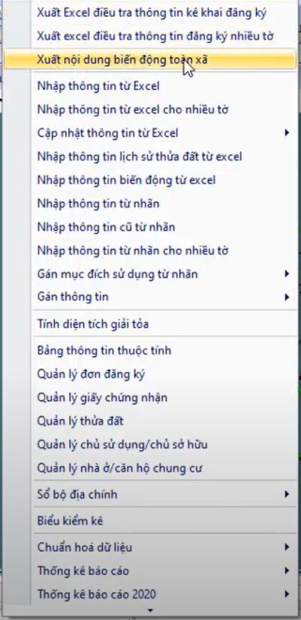 HỒ SƠ_Xuất Nội dung biến động toàn xã trong gCadas 2 HỒ SƠ_Xuất Nội dung biến động toàn xã trong gCadas