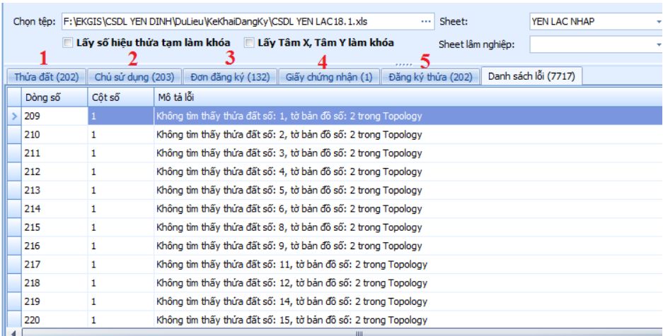 HỒ SƠ_Nhập thông tin từ excel trong gCadas 4 HỒ SƠ_Nhập thông tin từ excel trong gCadas