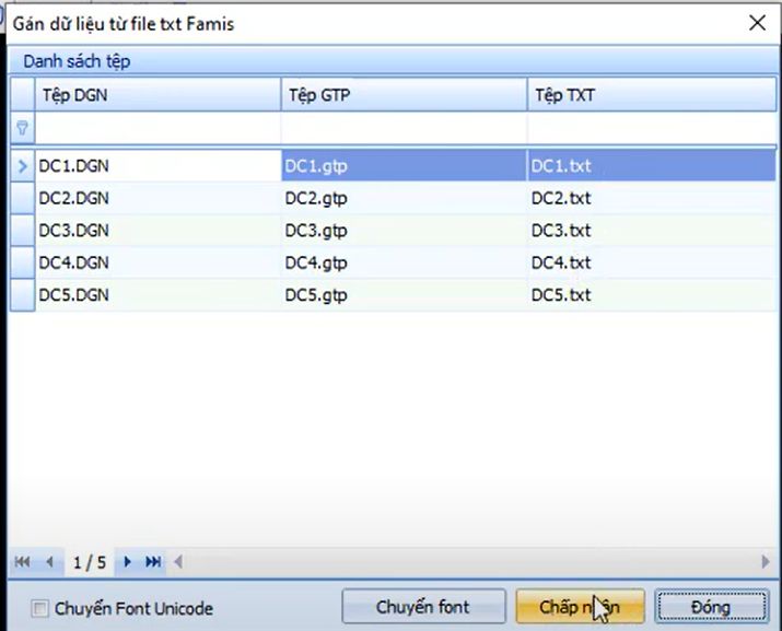HỒ SƠ_Gán Thông Tin_Gán Thông tin từ TEXT Famis trong gCadas 4 HỒ SƠ_Gán Thông Tin_Gán Thông tin từ TEXT Famis trong gCadas