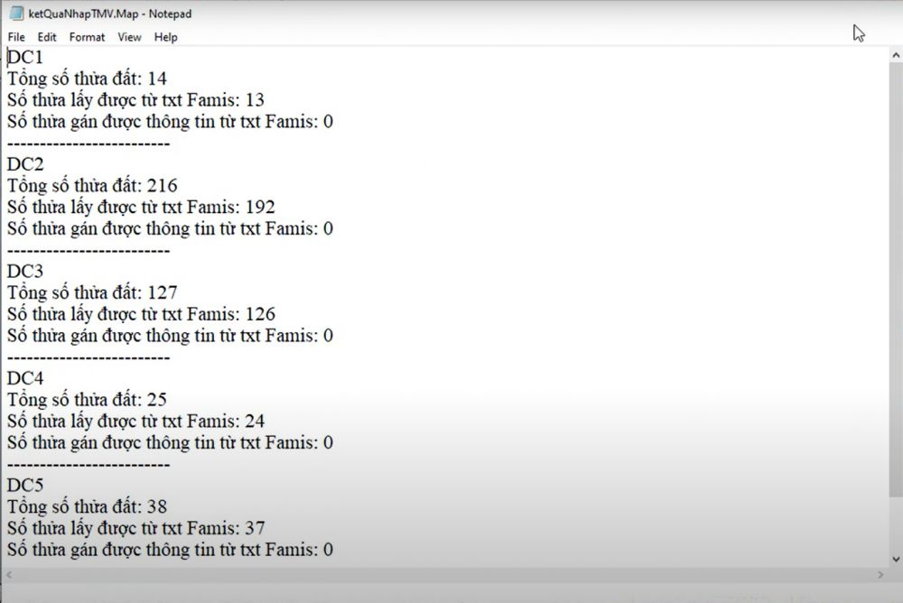 HỒ SƠ_Gán Thông Tin_Gán Thông tin từ TEXT Famis trong gCadas 5 HỒ SƠ_Gán Thông Tin_Gán Thông tin từ TEXT Famis trong gCadas