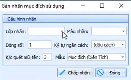HỒ SƠ_Gán Mục Đích Sử Dụng Từ Nhãn_Nhập Nhãn MDSĐ (Diện Tích) trong gCadas 2 3 HỒ SƠ_Gán Mục Đích Sử Dụng Từ Nhãn_Nhập Nhãn MDSĐ (Diện Tích) trong gCadas 2