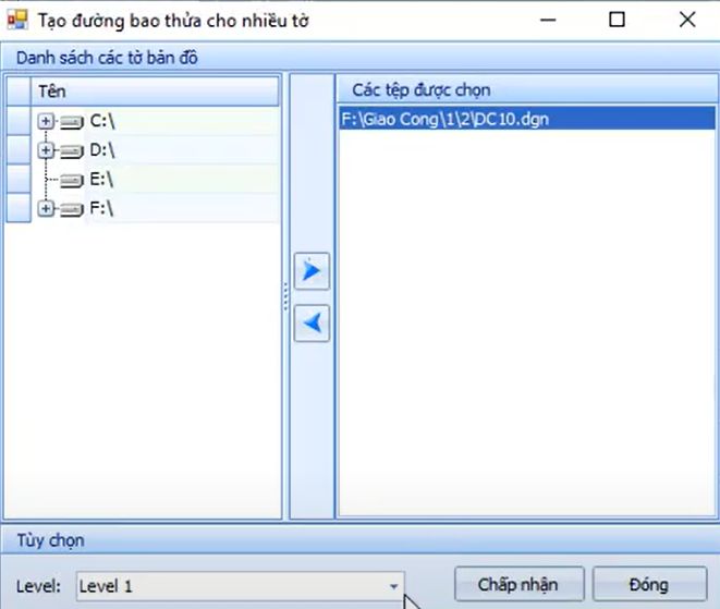 38. CÔNG CỤ_TIỆN ÍCH CHO THỬA ĐẤT_Tạo Đường Bao Thửa cho nhiều tờ 4 38. CÔNG CỤ_TIỆN ÍCH CHO THỬA ĐẤT_Tạo Đường Bao Thửa cho nhiều tờ