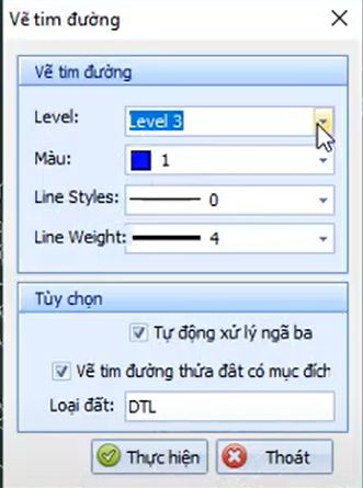 39. CÔNG CỤ_TIỆN ÍCH CHO THỬA ĐẤT_Vẽ bán tự động tim đường trong gCadas 3 39. CÔNG CỤ_TIỆN ÍCH CHO THỬA ĐẤT_Vẽ bán tự động tim đường trong gCadas