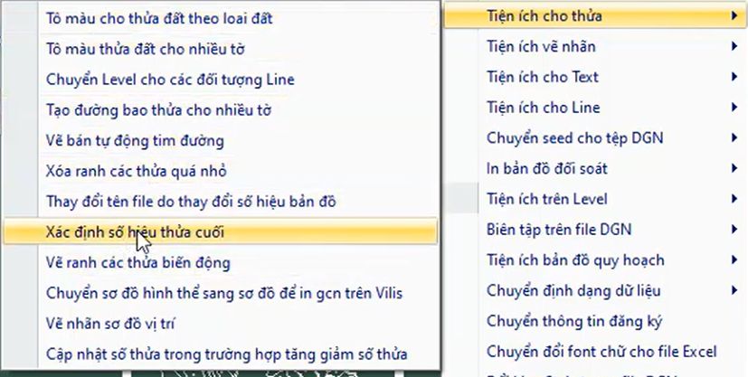 CÔNG CỤ_TIỆN ÍCH CHO THỬA ĐẤT_Xác Định Số Hiệu Thửa Cuối trong gCadas 3 CÔNG CỤ_TIỆN ÍCH CHO THỬA ĐẤT_Xác Định Số Hiệu Thửa Cuối trong gCadas