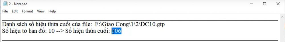 CÔNG CỤ_TIỆN ÍCH CHO THỬA ĐẤT_Xác Định Số Hiệu Thửa Cuối trong gCadas 5 CÔNG CỤ_TIỆN ÍCH CHO THỬA ĐẤT_Xác Định Số Hiệu Thửa Cuối trong gCadas