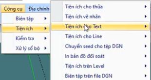 CÔNG CỤ_TIỆN ÍCH VẼ NHÃN_Vẽ chiều dài cạnh trong ứng dụng gCadas