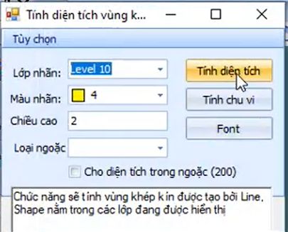 47. CÔNG CỤ_TIỆN ÍCH VẼ NHÃN_Vẽ nhãn vùng khép kín trong ứng dụng gCadas 3 47. CÔNG CỤ_TIỆN ÍCH VẼ NHÃN_Vẽ nhãn vùng khép kín trong ứng dụng gCadas