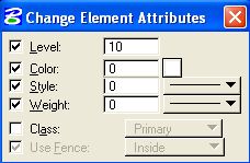 Bài giảng Microstation SE, V7 118 Bài giảng Microstation SE, V7