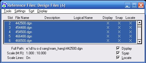 Bài giảng Microstation SE, V7 136 Bài giảng Microstation SE, V7