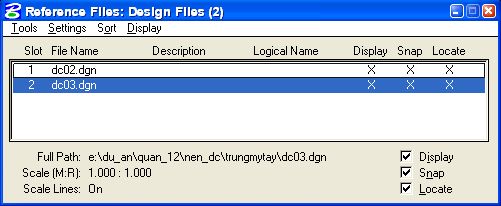 Bài giảng Microstation SE, V7 6 Bài giảng Microstation SE, V7