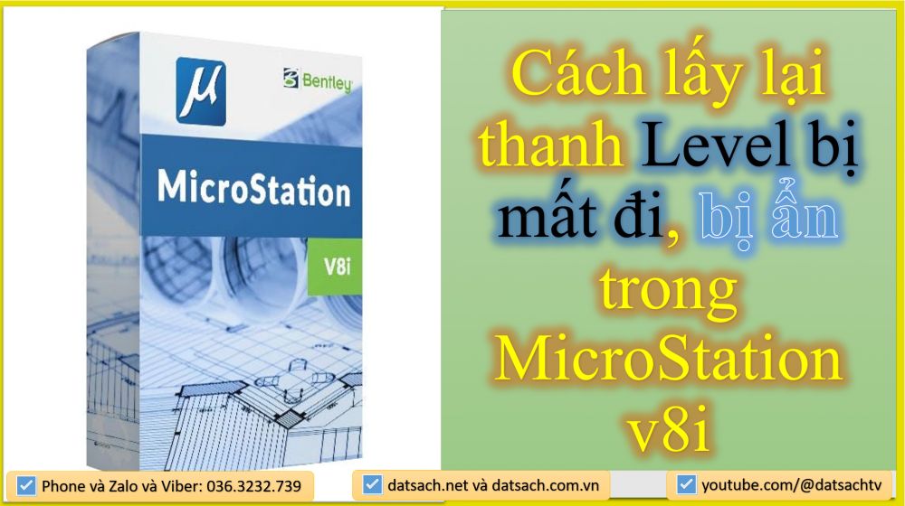🎁29. Xử Lý cài đặt MicroStation V8i bị lỗi không hiện inStalls