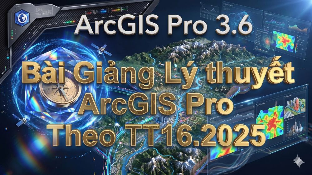 KHÓA HỌC ĐÀO TẠO ARCGIS PRO 3.6 THEO THÔNG TƯ 16.2025_LÝ THUYẾT 1 KHÓA HỌC ĐÀO TẠO ARCGIS PRO 3.6 THEO THÔNG TƯ 16.2025_LÝ THUYẾT