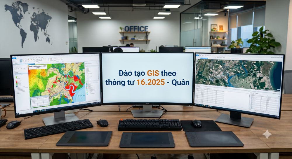Đào tạo GIS theo thông tư 16.2025 - QUÂN
